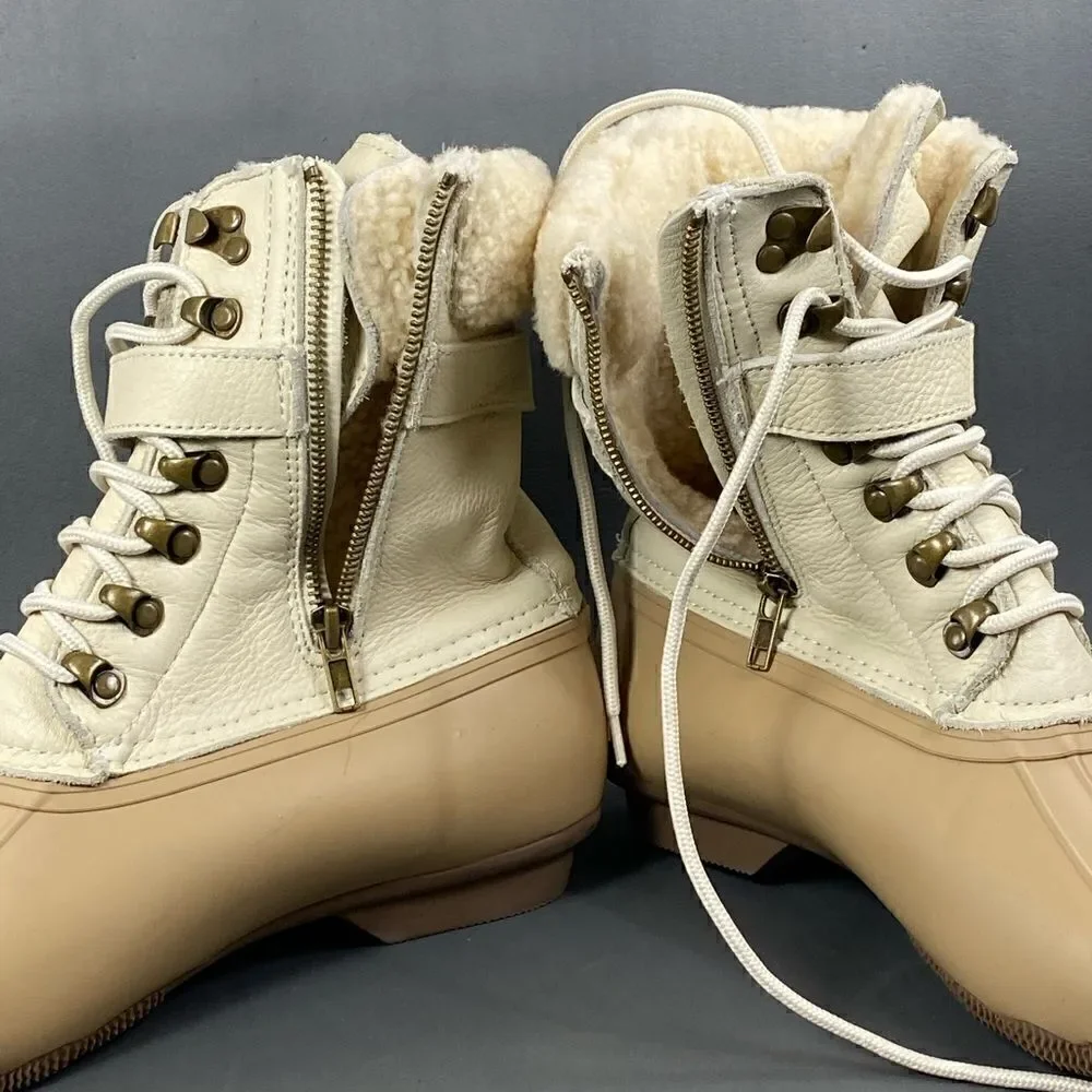 Sperry Shearwater Buckle Boots womens size 11